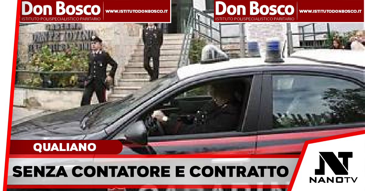 *QUALIANO: 5 anni senza contatore e contratto, 181mila euro di corrente prelevata senza spendere un soldo. Denunciato titolare di un bar*