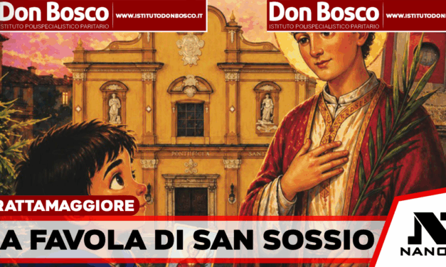 LA “FAVOLA DI SAN SOSSIO” ARRIVA NELLE SCUOLE ELEMENTARI DI FRATTAMAGGIORE:  Martedì 8 settembre, alle ore 10.00, la presentazione dell’opuscolo nella Basilica di San Sossio