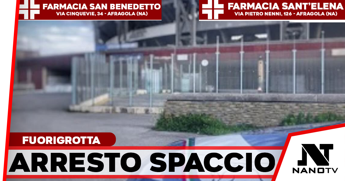 Spaccio di droga e coltello in tasca: 18enne arrestato dalla Polizia a Fuorigrotta