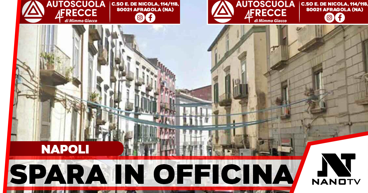 Lite per uno scooter in officina: spara al meccanico e si costituisce a Napoli