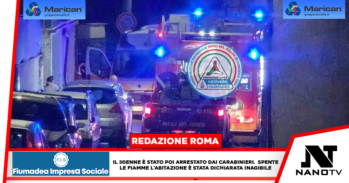 Appicca incendio in casa e saltano in aria due bombole del gas