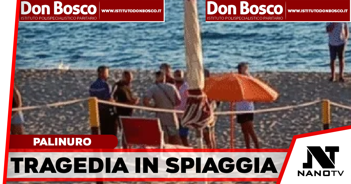 Palinuro: 35 enne muore sulla spiaggia davanti alla famiglia