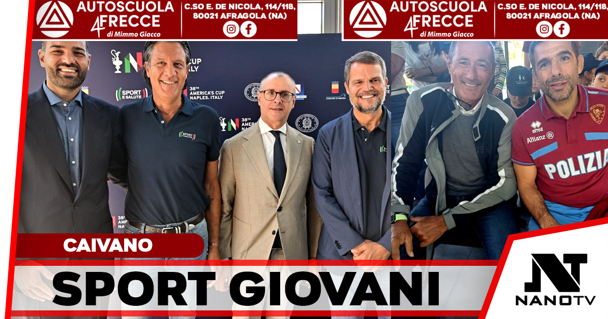 L’America’s Cup arriva a Caivano: presentata ai giovani la Youth America’s Cup 2027