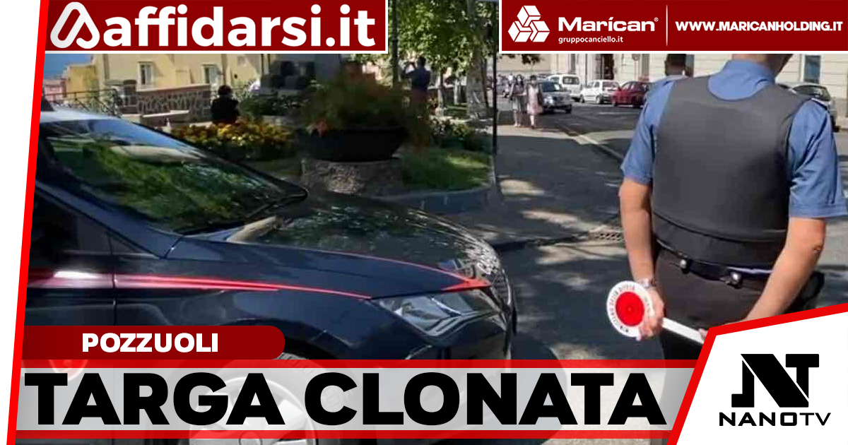 Pozzuoli, documenti falsi e targa clonata: arrestato 39enne