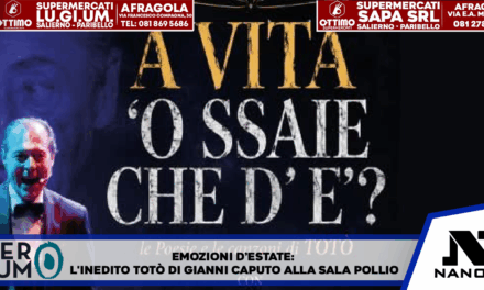 Emozioni d’Estate: l’inedito Totò di Gianni Caputo alla Sala Pollio