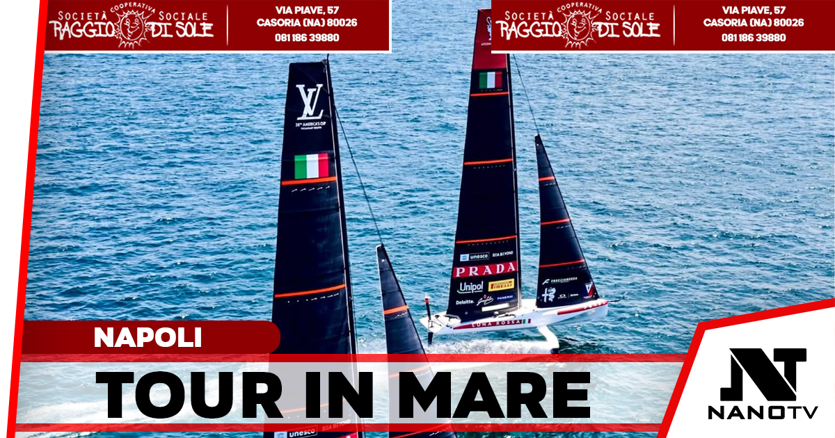“Le rotte del Vesuvio”: tour gratuiti in mare ed escursioni per l’America’s Cup a Napoli