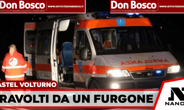 Travolti da un furgone sulla Domiziana : Si tratta di una coppia. Avevano l’auto in panne
