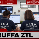 Napoli, modifica la targa dell’auto presa in prestito per entrare in ZTL: denunciato dalla Polizia Locale