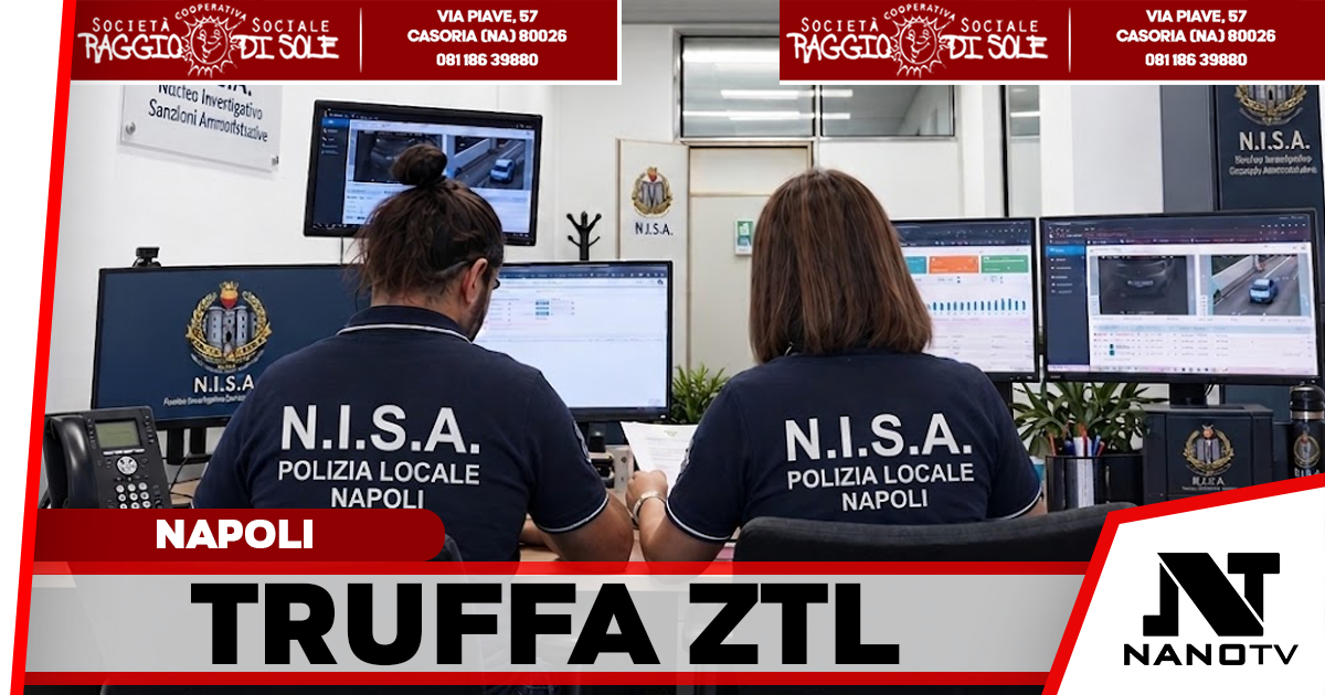 Napoli, modifica la targa dell’auto presa in prestito per entrare in ZTL: denunciato dalla Polizia Locale