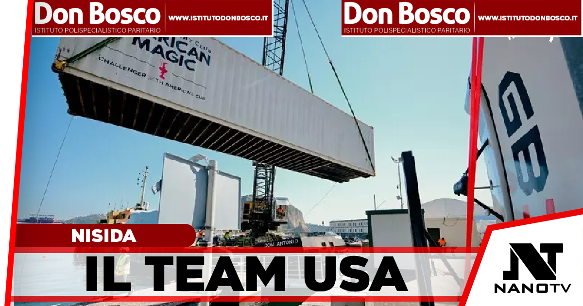 America’s Cup: il Team Usa arriva a Nisida, Nepi ‘E’ un momento storico’