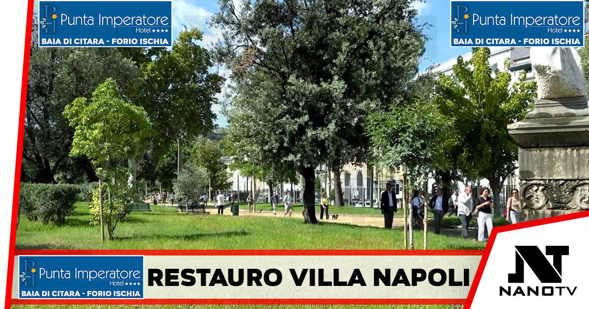 Villa Comunale, concluso il primo lotto dei lavori: il parco resta aperto durante i cantieri