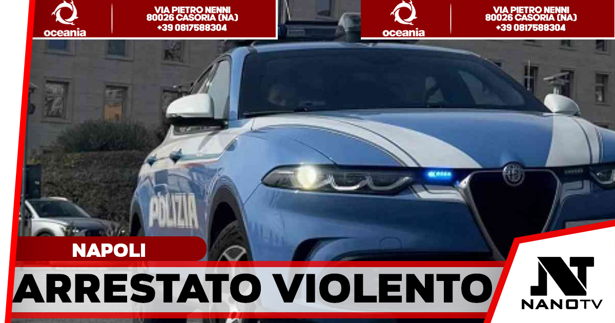 Caos al Vomero in via Cilea, 30enne blocca il traffico e aggredisce i poliziotti: arrestato