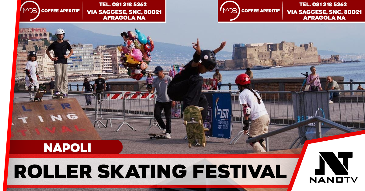 Sul Lungomare Caracciolo arriva il IV Roller Skating Festival: tre giorni di sport e inclusione per Napoli Capitale Europea dello Sport