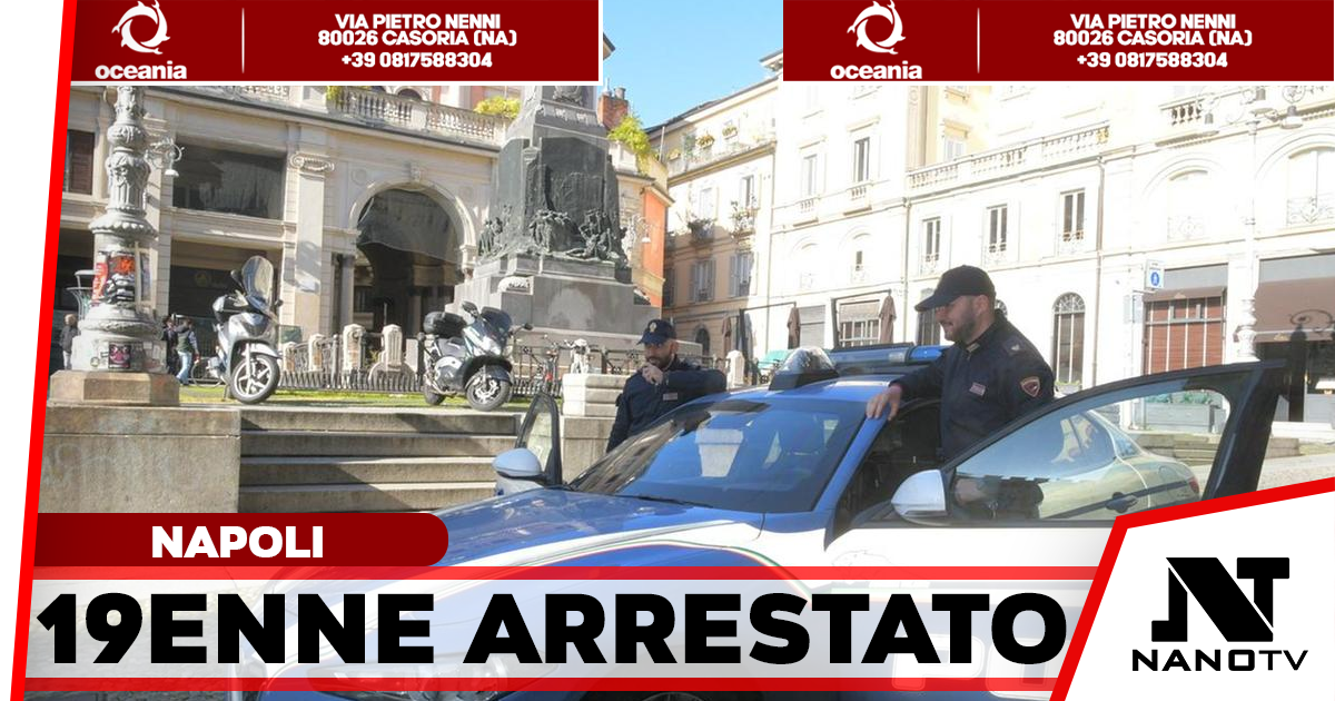 Napoli, aggredisce gli agenti durante un controllo in piazza Carlo III: arrestato 19enne
