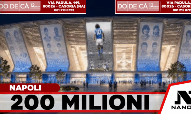 Maradona, 200 milioni per la riqualificazione