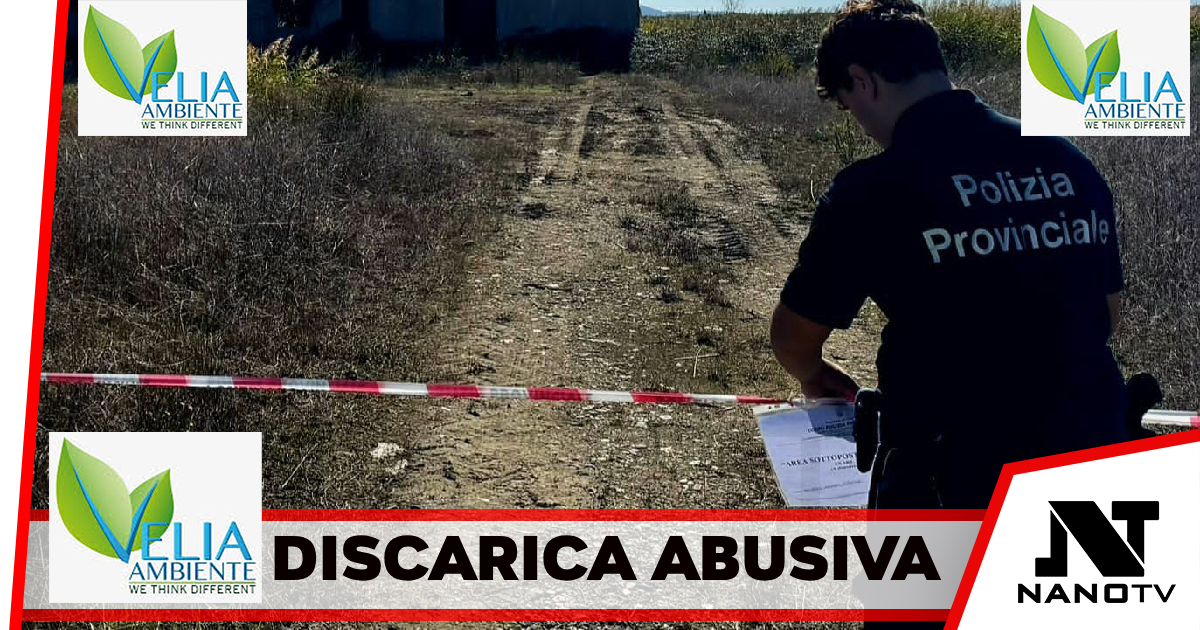 CASTEL VOLTURNO (CE) Capannone con discarica abusiva su area di 6.500 mq .