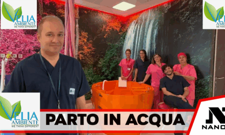 Primo parto in acqua in Irpinia, al Moscati è nata Ginevra