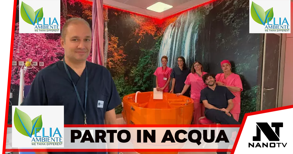 Primo parto in acqua in Irpinia, al Moscati è nata Ginevra