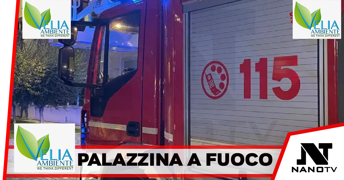 Palazzina a fuoco nel Salernitano, 80 famiglie sgomberate e 15 persone in ospedale