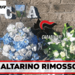 *Gragnano: L’altarino votivo, la presenza della criminalità sul territorio e la lotta dei Carabinieri. Manufatto rimosso*
