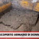 Scoperto a Pompei l’armadio di una donna, all’interno vasi, collane e monete