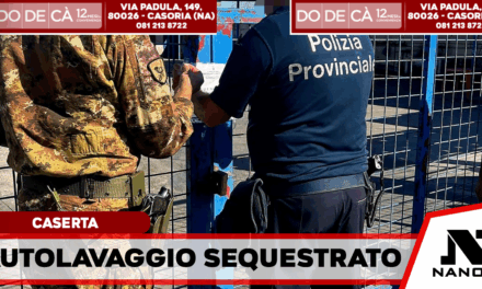 Autolavaggio Sequestrato