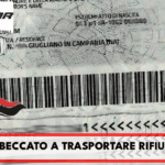 Beccato a trasportare rifiuti nella Terra dei Fuochi, denunciato
