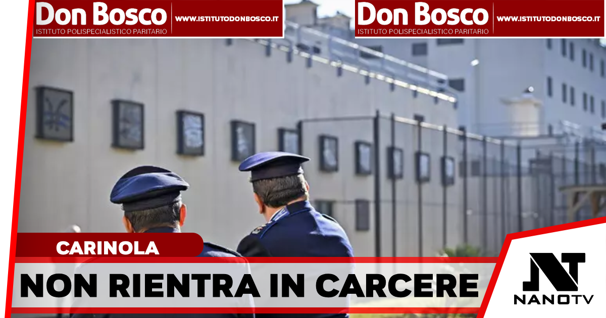 Esce dal carcere per andare al lavoro ma non rientra, ricerche in corso