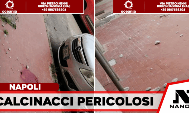 Napoli, bambina di 10 anni colpita dai calcinacci a Barra: paura al rione Baronessa