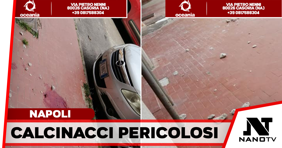 Napoli, bambina di 10 anni colpita dai calcinacci a Barra: paura al rione Baronessa