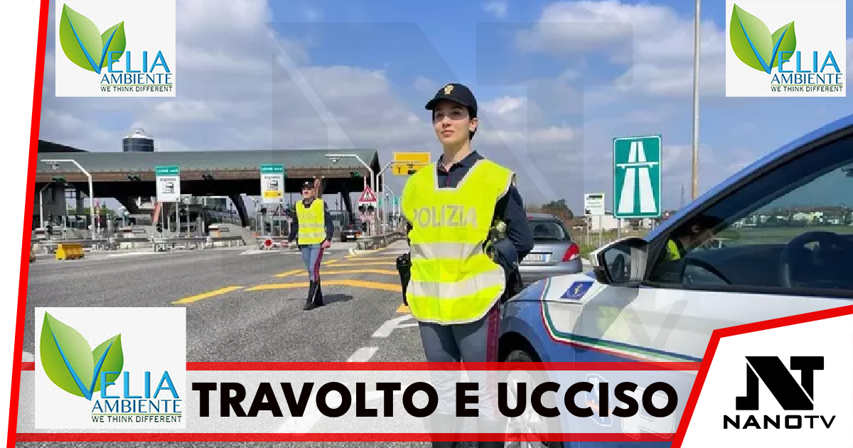 Agente Digos di Avellino travolto e ucciso da camion in area di servizio