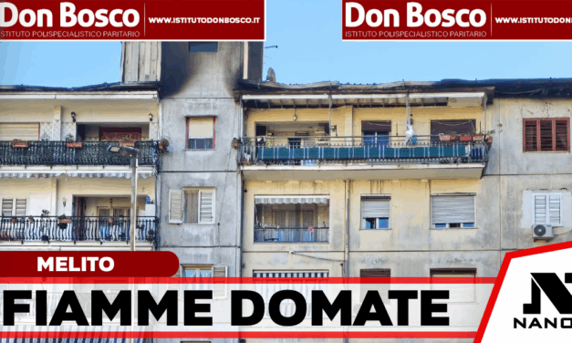 *MELITO*: Domate le fiamme dai Vigili del Fuoco