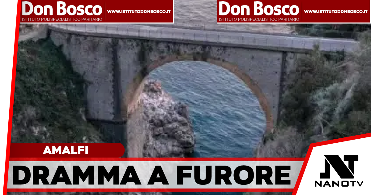 Dramma al Fiordo di Furore: turista statunitense si tuffa dal ponte e resta ferito