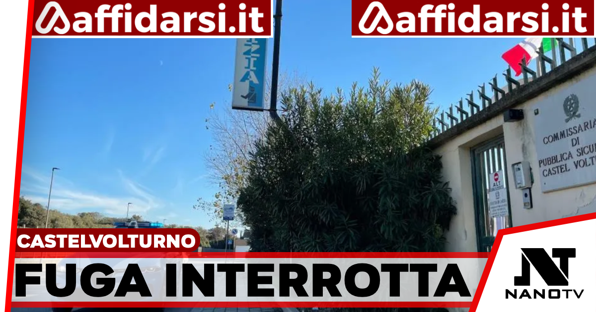 Castel Volturno, evade dai domiciliari: 34enne arrestato dalla Polizia