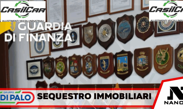 La Guardia di Finanza di Napoli: ha dato esecuzione di sequestro a un patrimonio immobiliari di 1,7milioni di euro