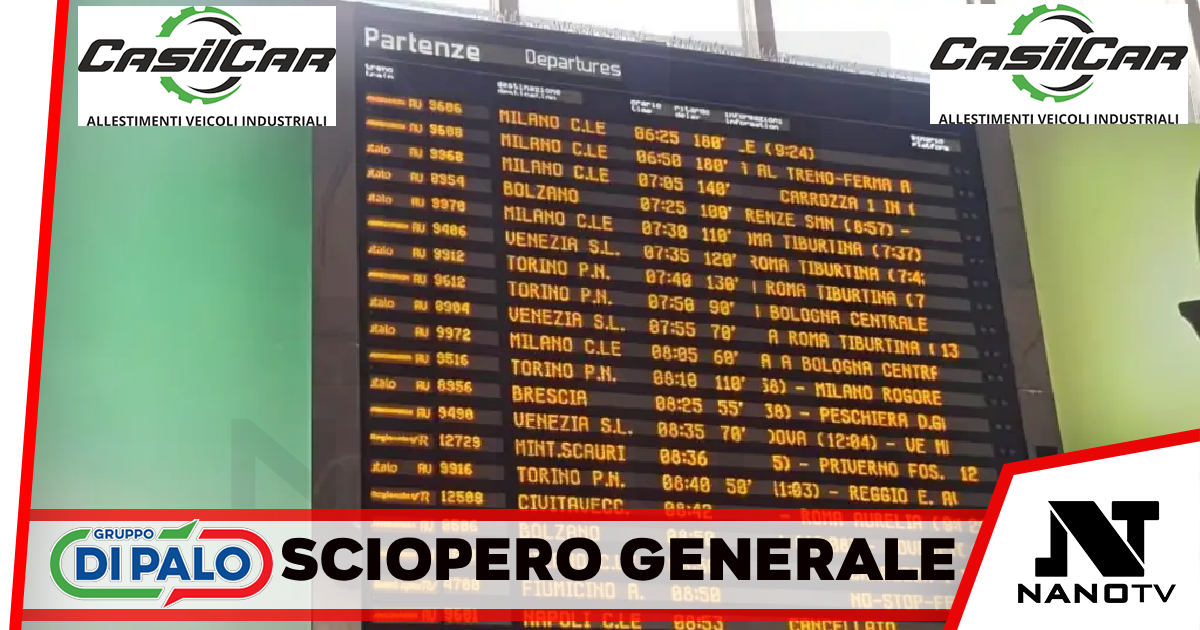Venerdì nero: il 30 ottobre sciopero generale in tutta Italia