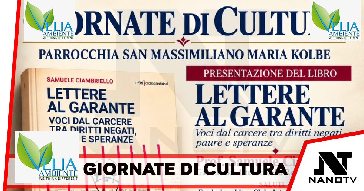 GIORNATE DI CULTURA – LA CULTURA CONTRO LA VIOLENZA