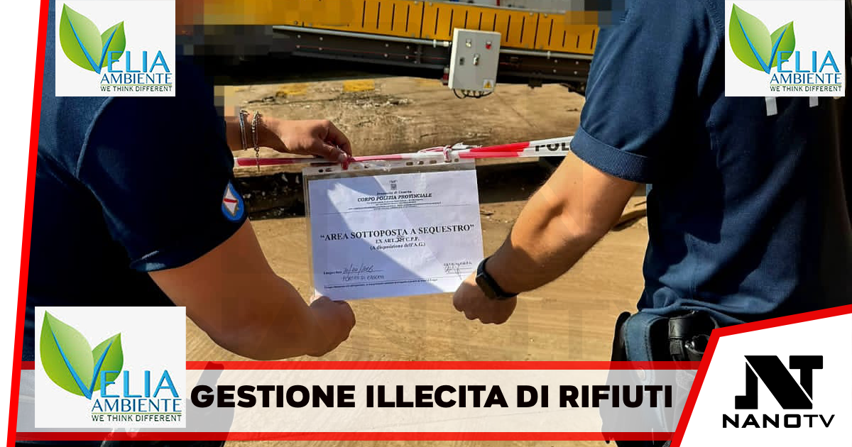 PORTICO DI CASERTA Gestione illecita di rifiuti Sequestrata azienda Operazione della Polizia Provinciale denunciato il titolare
