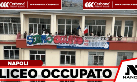 Liceo “Tito Lucrezio Caro” occupato a Napoli: protesta degli studenti contro il degrado delle scuole e il CPR di Castel Volturno