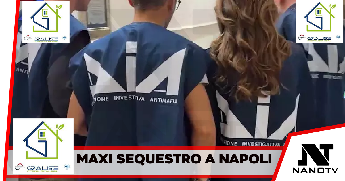 Maxi sequestro a Napoli per imprenditore ritenuto vicino a clan