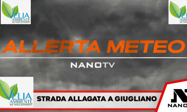 – Allerta arancione in Campania, allagata strada statale nel Napoletano
