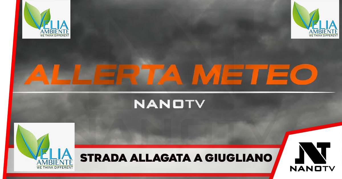 – Allerta arancione in Campania, allagata strada statale nel Napoletano