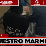 Napoli, sequestrato laboratorio di marmi abusivo a Piscinola: denunciato il titolare dalla Polizia Metropolitana