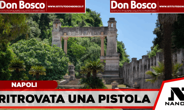 Napoli La Polizia Locale ritrova una pistola nascosta in un’aiuola in piazza Cavour. Bar chiuso 15 giorni per vendita di alcolici a minorenni