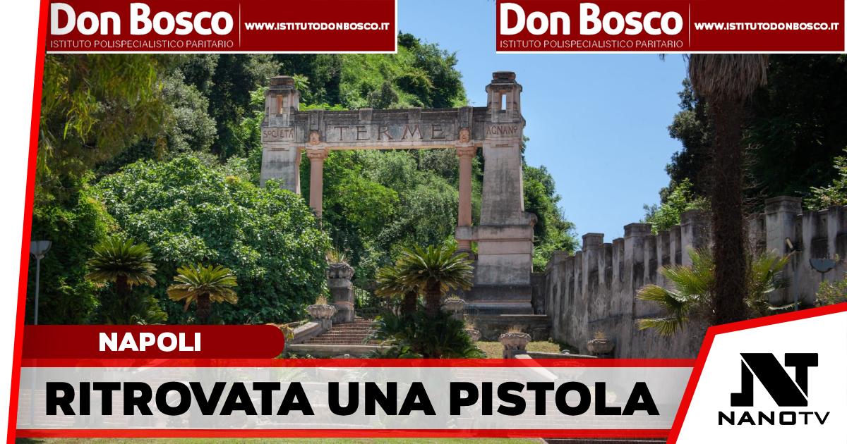 Napoli La Polizia Locale ritrova una pistola nascosta in un’aiuola in piazza Cavour. Bar chiuso 15 giorni per vendita di alcolici a minorenni