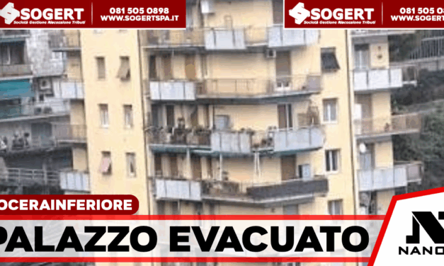 NOCERA INFERIORE –Palazzo evacuato