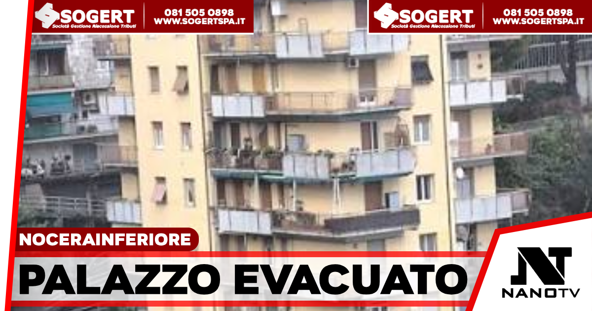 NOCERA INFERIORE –Palazzo evacuato