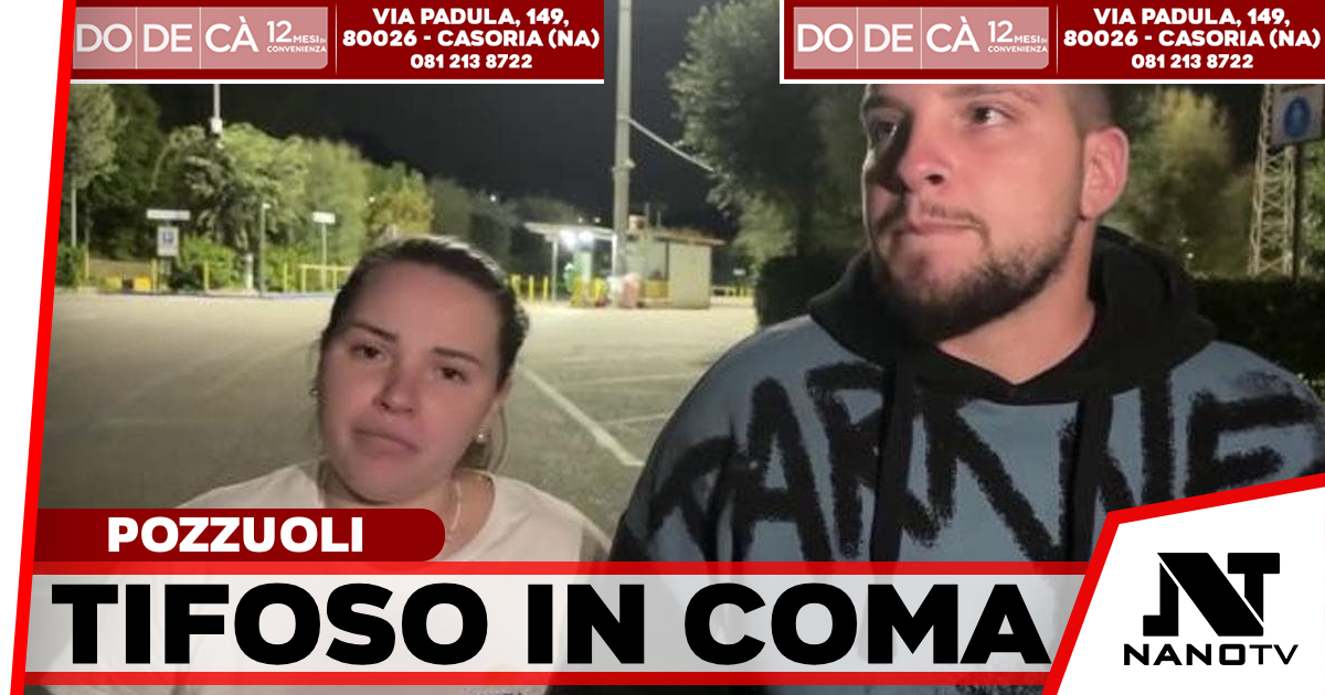 Pozzuoli, tifoso in coma