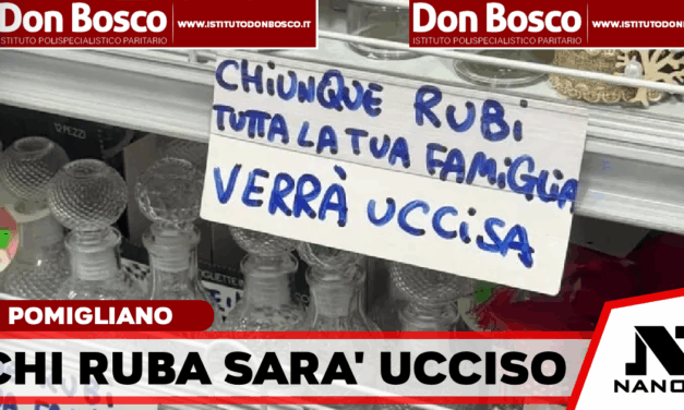 Chi ruba sarà ucciso’ sugli scaffali le minacce choc di un negoziante, denunciato