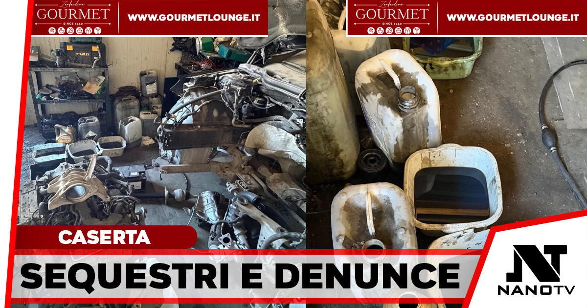 Terra dei Fuochi, maxi blitz tra Casal di Principe e Villa di Briano: tre attività sequestrate e tre denunciati